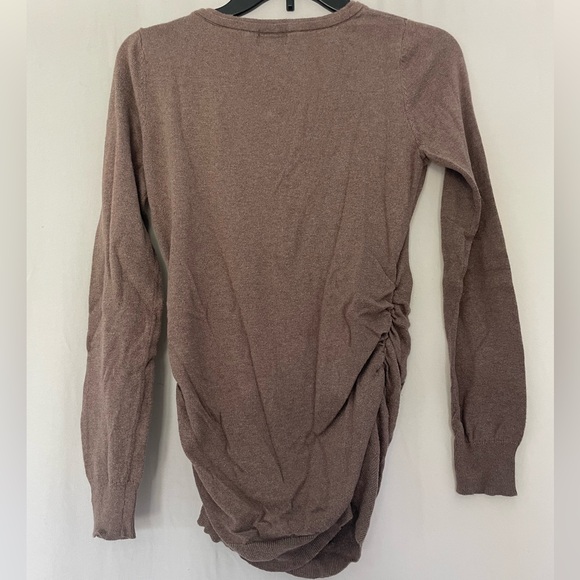 Brown maternity sweater - Picture 2 of 4